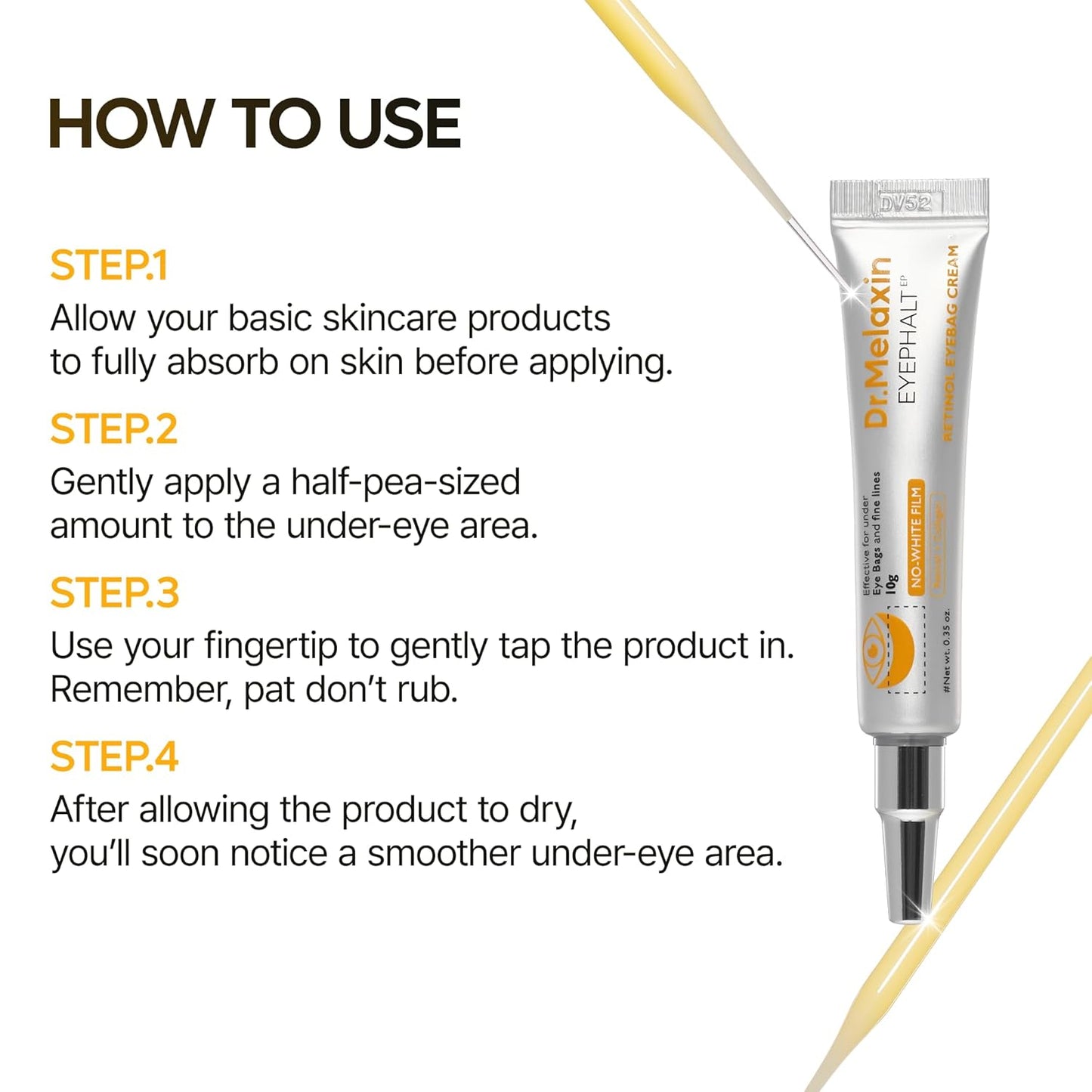 DR. MELAXIN - Eyephalt Retinol Eyebag Cream 10ml