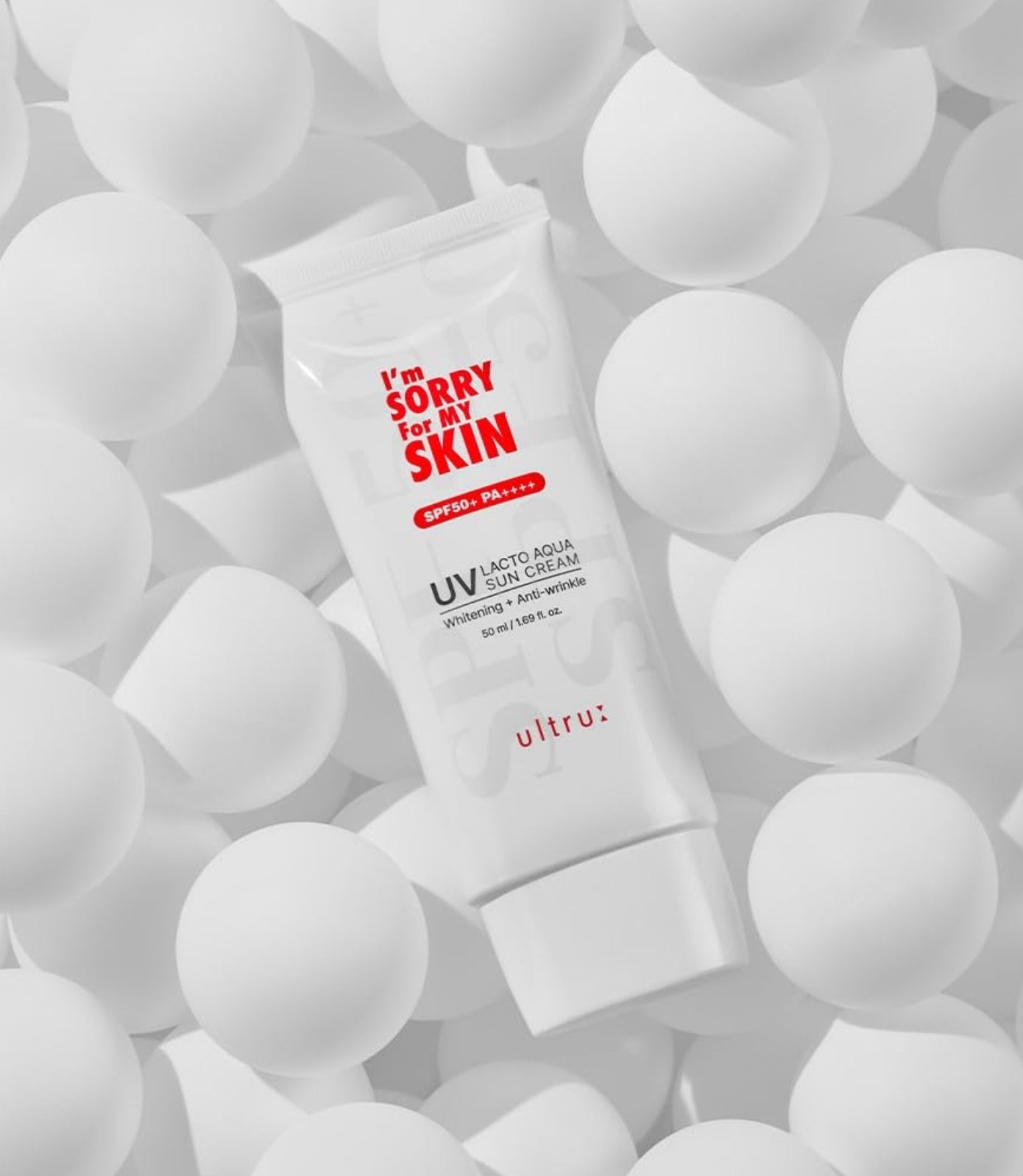 I’m Sorry For My Skin - Lacto Aqua Sun Cream SPF50+ PA++++(50 ml)