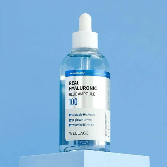 WELLAGE - Real Hyaluronic Blue Ampoule 100ml
