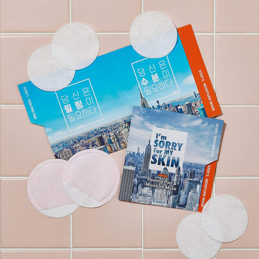 I'M SORRY FOR MY SKIN - Peeling Pad & Moisture Mask