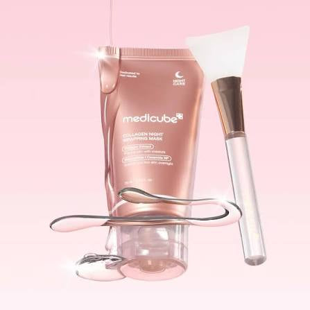 MEDICUBE - COLLAGEN NIGHT WRAPPING MASK 75ml