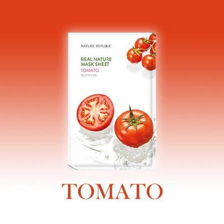 NATURE REPUBLIC - REAL NATURE SHEET MASK TOMATO 23ml