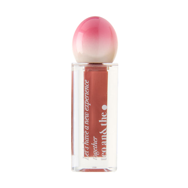 TEO AND THE Juicy Taeng Taeng Glaze tono 01 Sugar Apricot envase