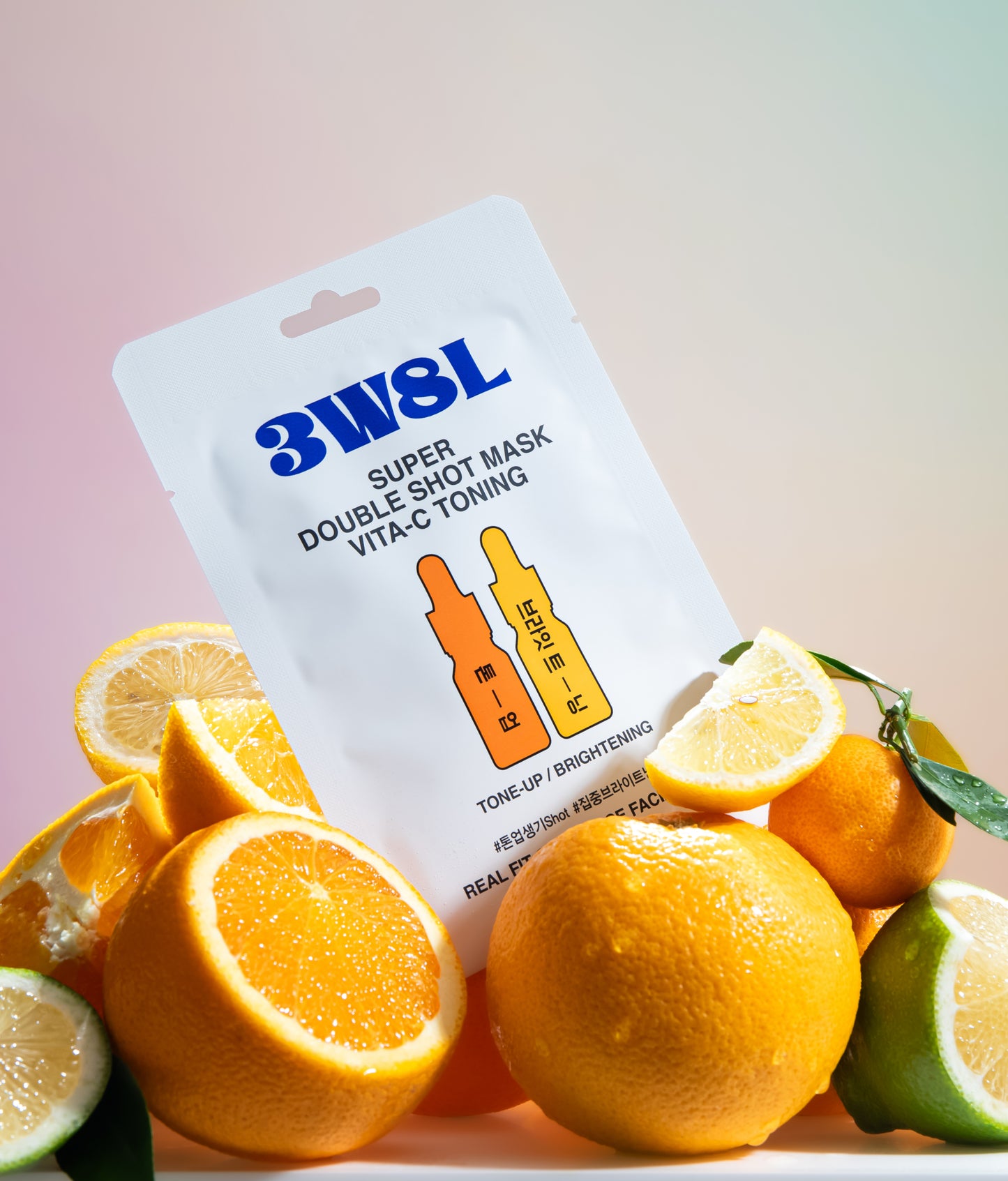3W8L - Super Double Shot Mask VitaC Toning