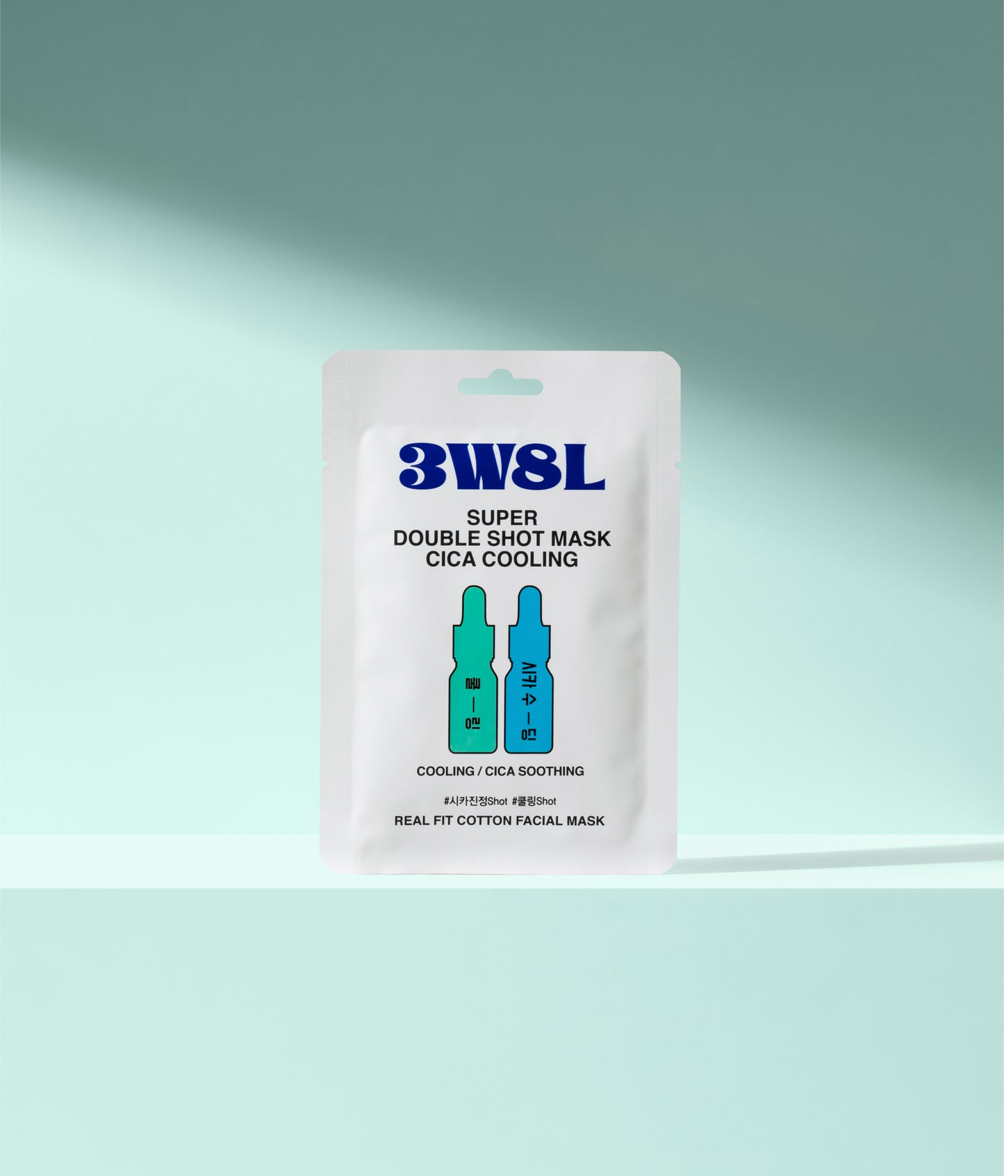 3W8L - Super Double Shot Mask Cica Cooling