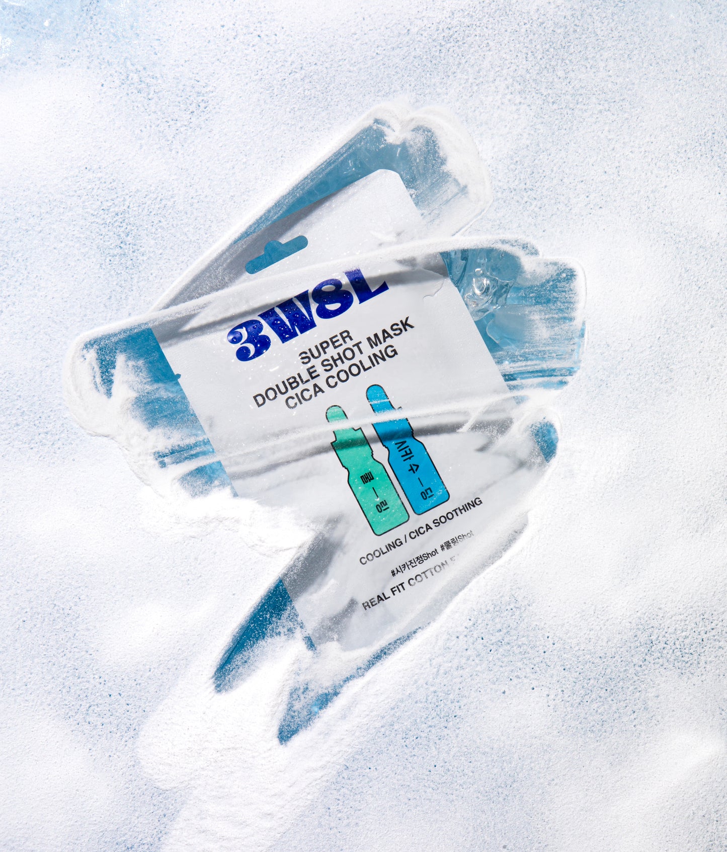 3W8L - Super Double Shot Mask Cica Cooling