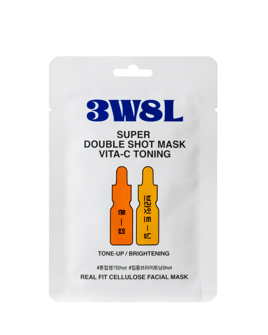 3W8L - Super Double Shot Mask VitaC Toning