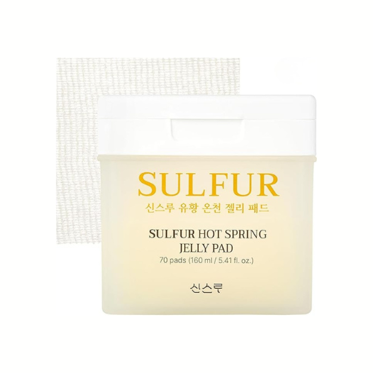 SINSURU - Sulfur Hot Spring Daily Jelly Toner Pads