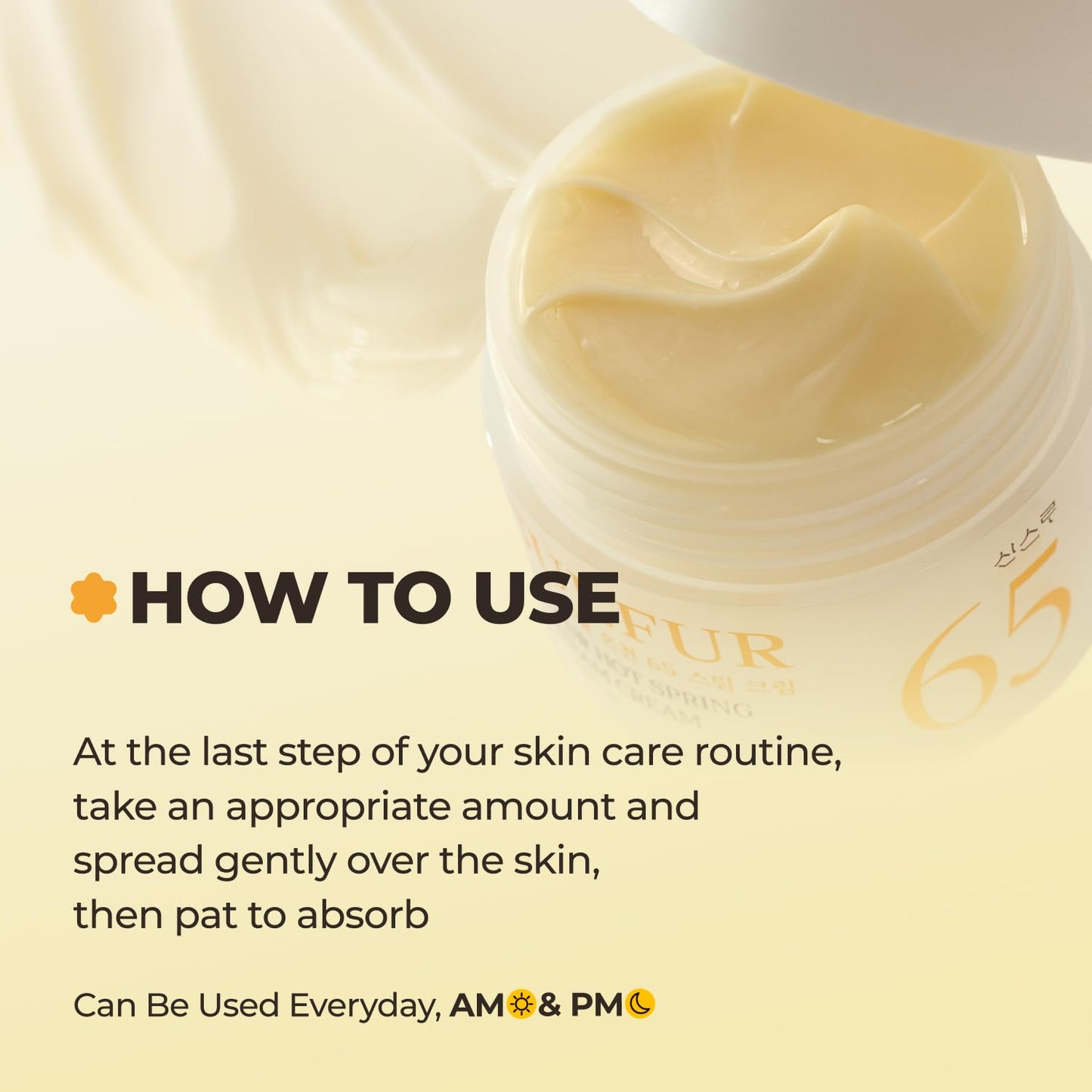 SINSURU - Sulfur Hot Spring Daily 65% Repair Cream