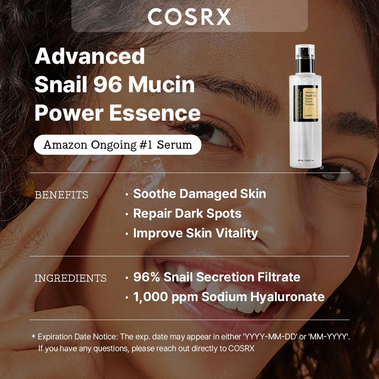COSRX - Snail 96% Mucin Power Essence