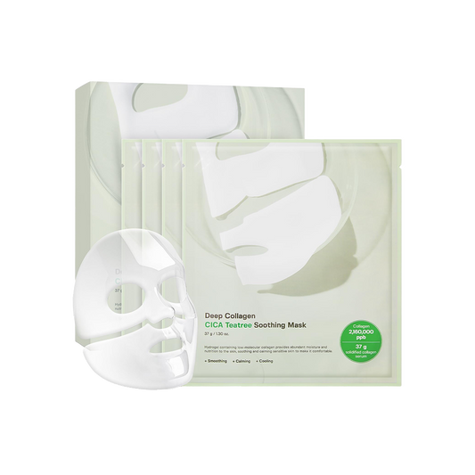 SUNGBOON EDITOR – Deep Collagen CICA Teatree Soothing Mask (4pcs)