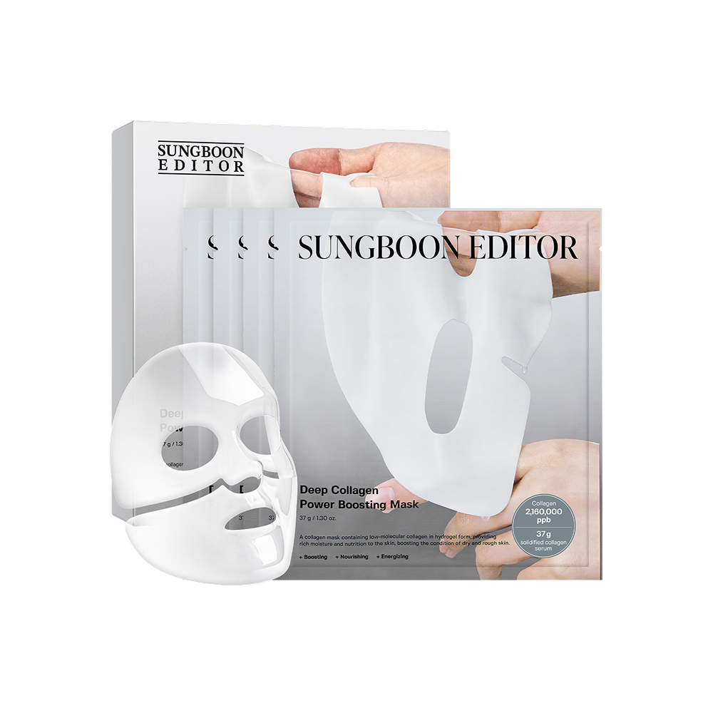 SUNGBOON EDITOR – Deep Collagen Power Boosting Mask (4pcs)
