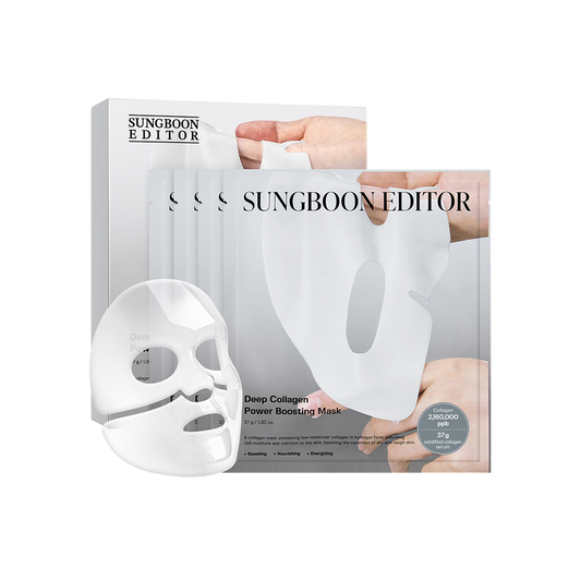 SUNGBOON EDITOR – Deep Collagen Power Boosting Mask (4pcs)