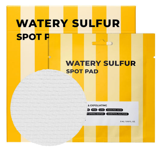 SINSURU - Watery Sulfur Spot Pads (8 unidades)