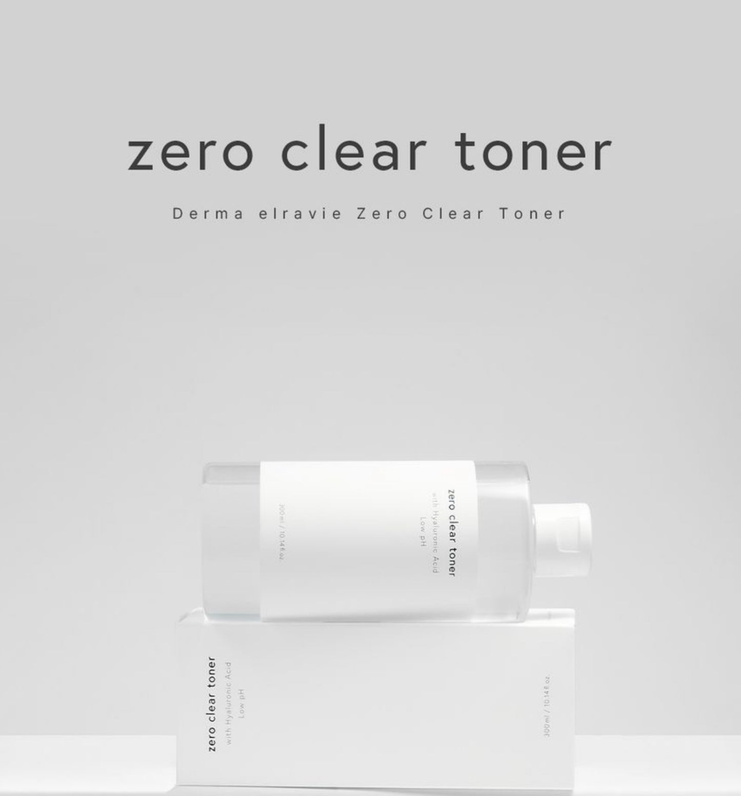 ELRAVIE – Zero Clear Toner (300 ml)