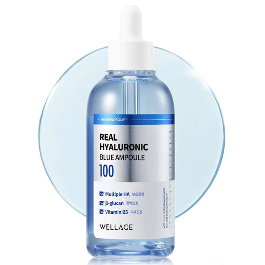 WELLAGE - Real Hyaluronic Blue Ampoule 100ml