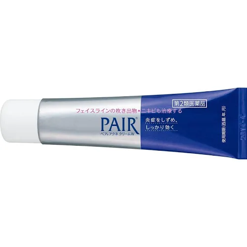 LION Pair Acne Cream W 24g envase crema tratamiento puntos blancos espinillas