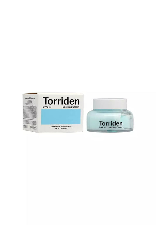 TORRIDEN - Dive-in Low Molecular Hyaluronic Acid Soothing Cream, 100ml