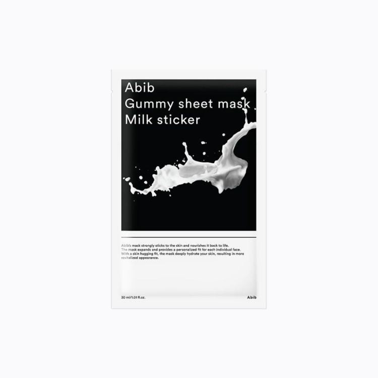 ABIB - Gum Sheet Mask Collagen Milk Sticker, 1ea