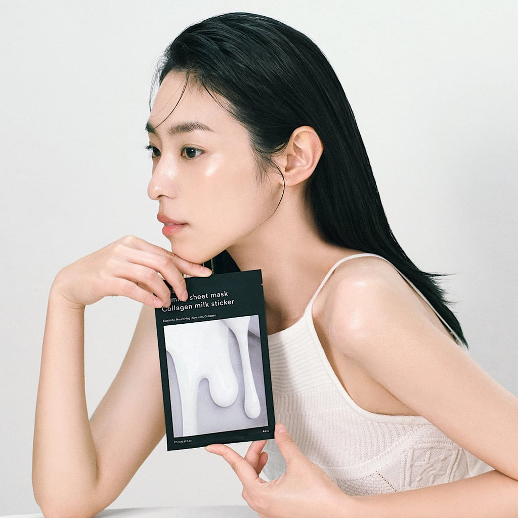 ABIB - Gum Sheet Mask Collagen Milk Sticker, 1ea