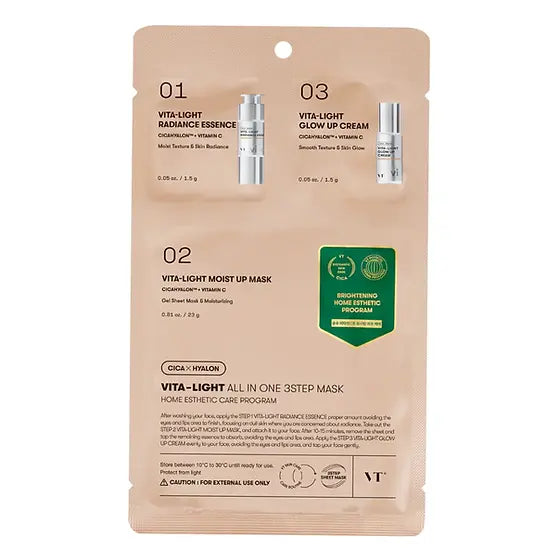 VT Cosmetics - Vita-Light All In One 3Step Mask