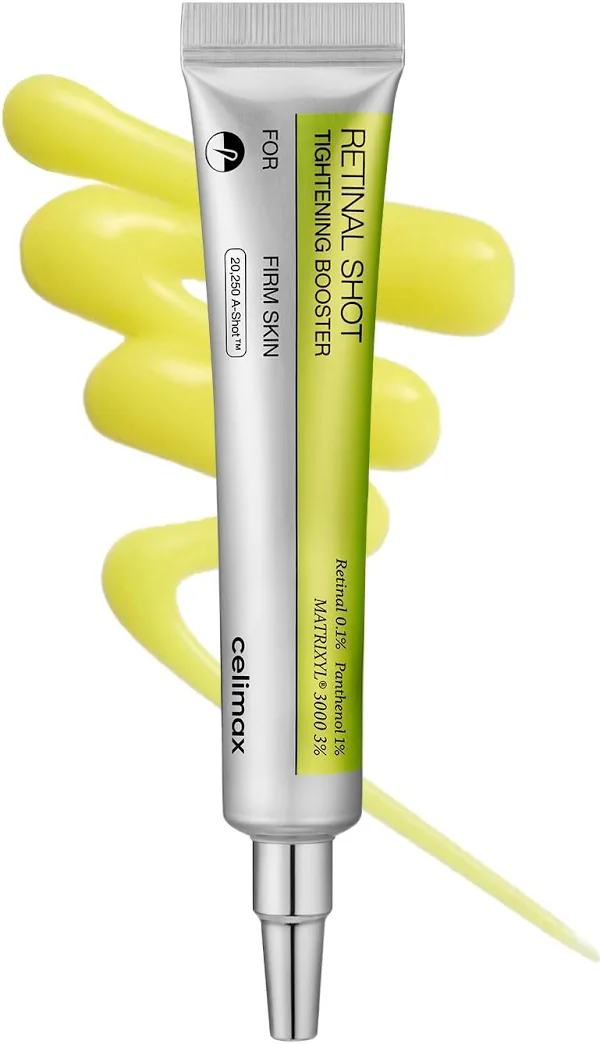 CELIMAX Retinal Shot Tightening Booster 15ml envase ampolla retinal coreano