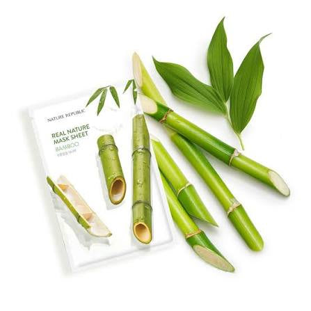 Nature Republic - Real Nature Sheet Mask Bamboo 23ml