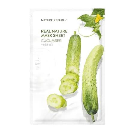 Nature Republic - Real Nature Sheet Mask Cucumber 23ml