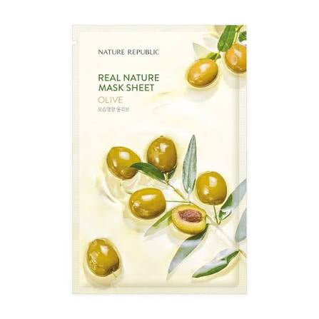 Nature Republic - Real Nature Sheet Mask Olive 23ml