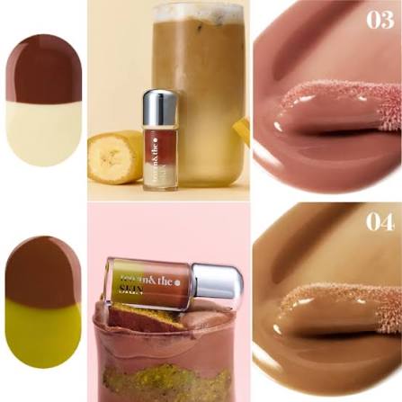 TEO AND THE K Cafe Mix Lip Serum aplicación en labios acabado dewy