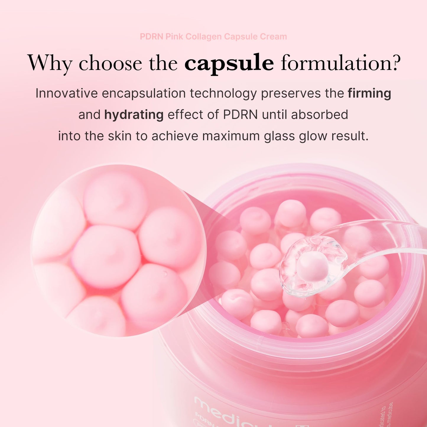 MEDICUBE - PDRN Pink Collagen Capsule Cream