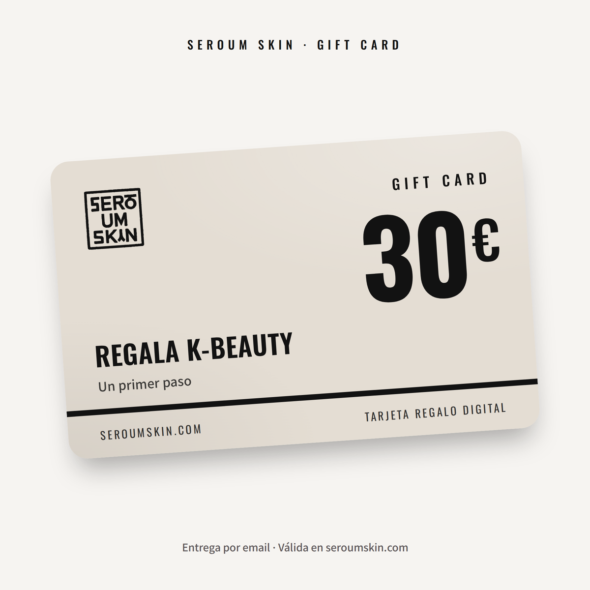 Gift Card Seroum Skin