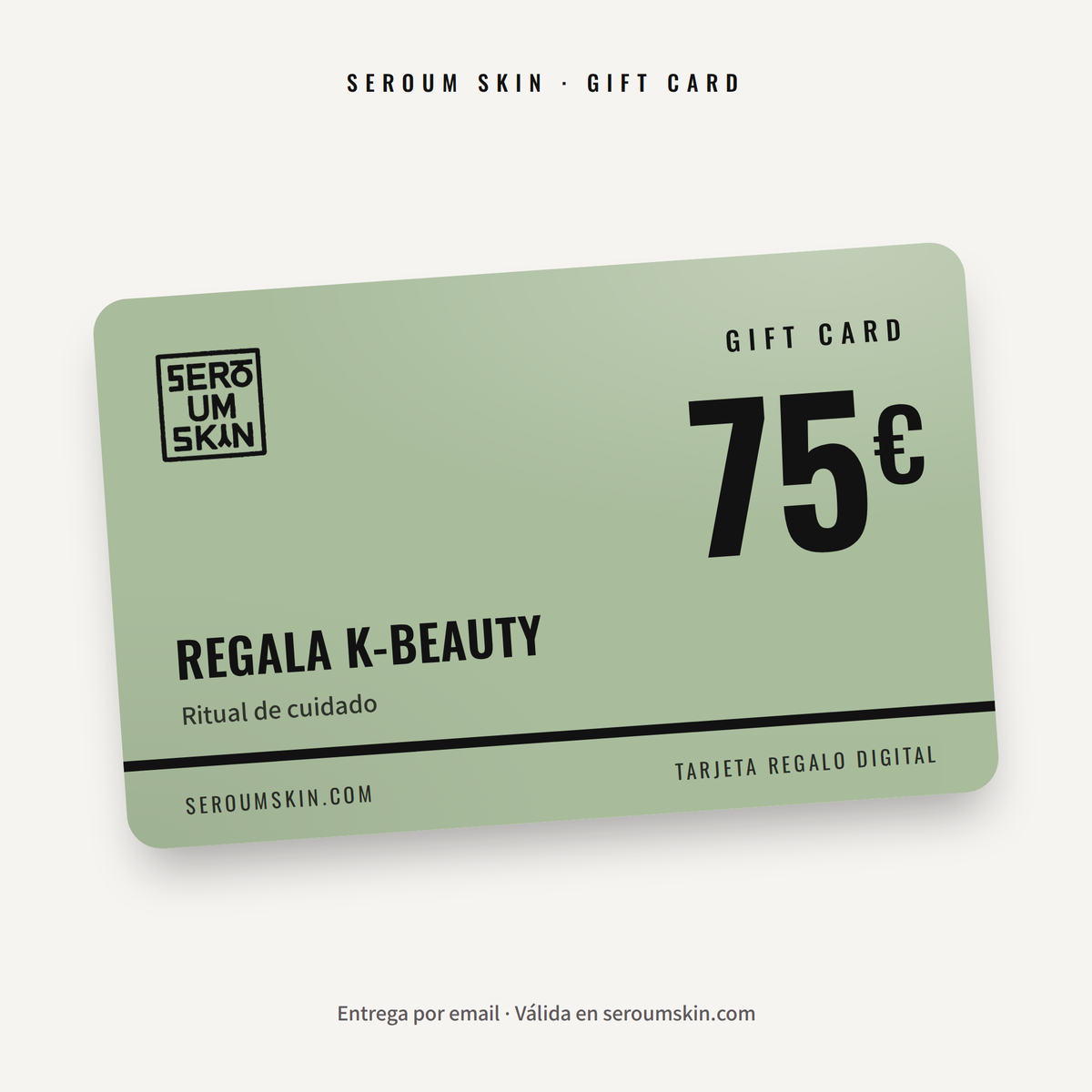 Gift Card Seroum Skin